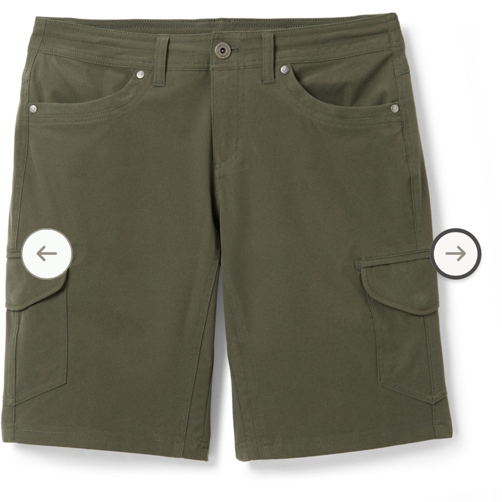 Kuhl Olive Green Women's Hiking Shorts - Picture 4 of 10